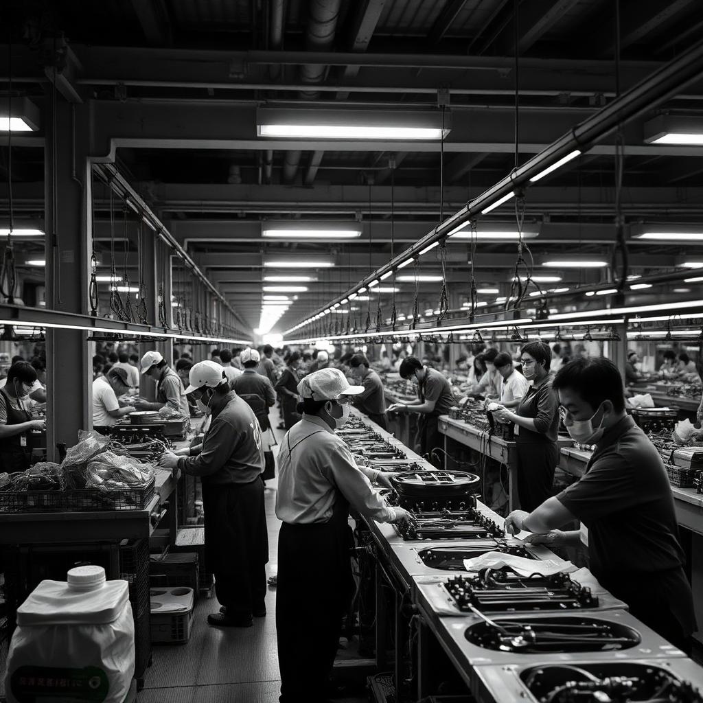 Factory workers